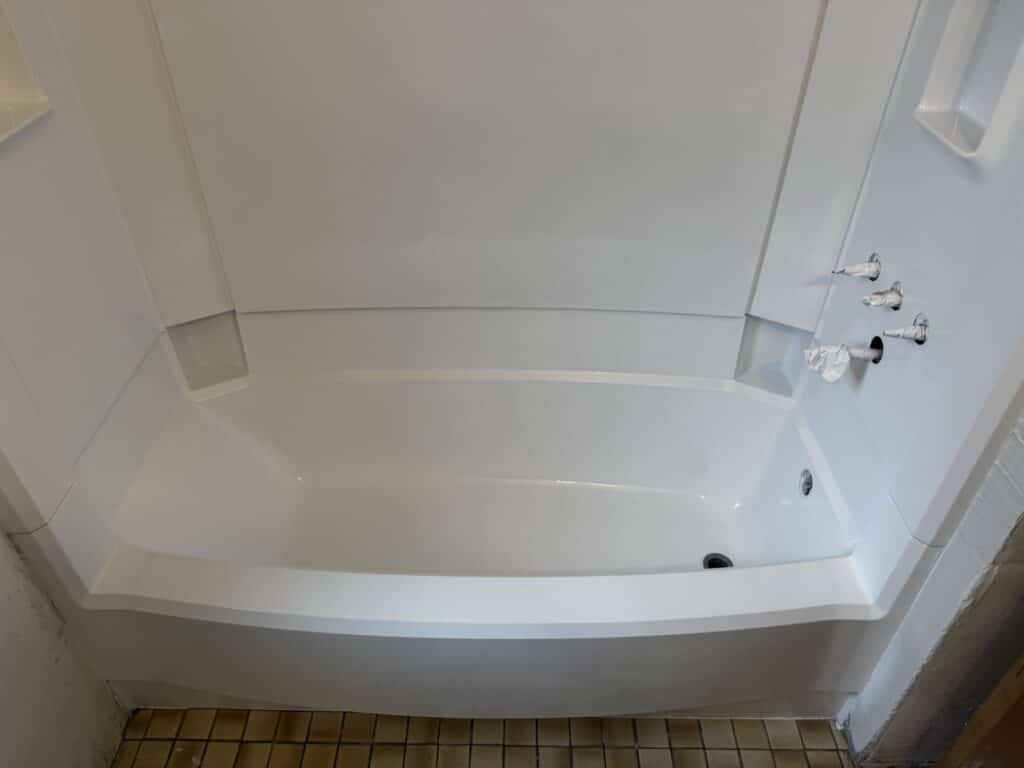 Fiberglass kit after